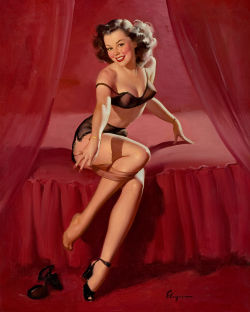 brazilbazar:  cityhoppersgirls:  Gil Elvgren   s