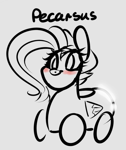 ask-backy:Pegasus Casy is now a Carsy the Pecarsus.  x3!