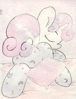 slightlyshade:  Sweetie has a nice nap in her pyjamas! (I have