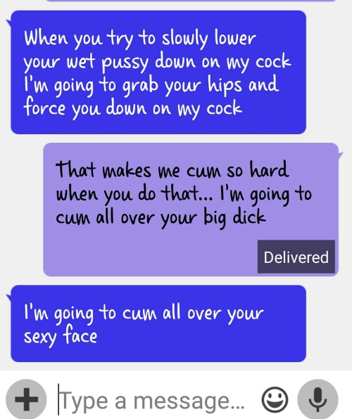 ashandj:  Ashley loves being a slut (Ashley and Tylerâ€™s texts 08-14-2016) 
