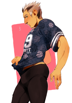 lokh:  bokuto is totally the type of person to wear legging as