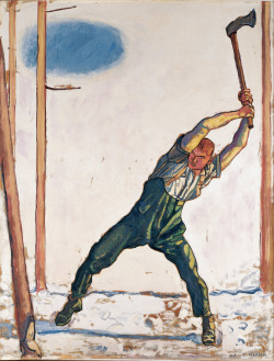 The Woodcutter By Ferdinand Hodler, 1910