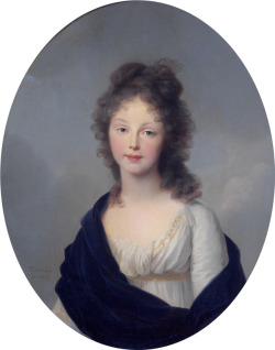 artisticinsight:‘Porträt der Louise von Preußen,’ 1798,