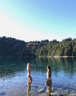 chillibeer:  Being nude with a friend feels a little weird at