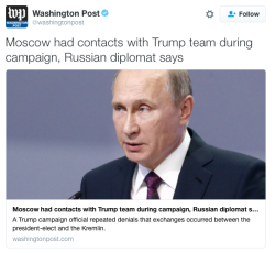 micdotcom:  Russia admits it was in contact with Trump’s campaign,