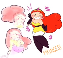 princesscallyie: Everyone was drawing Best Girl and I wanted