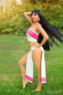 demonsee:  Chel Cosplay by Momo Kurumi  