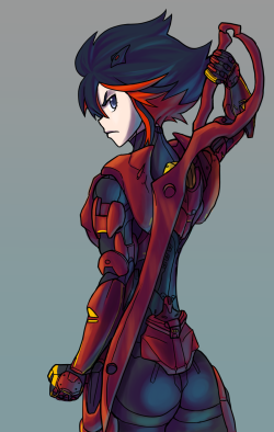 dingo-the-draw:  Kill La Kill/Halo Crossover commissioned by