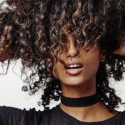 belle-rebel-x: shez-a-bitch:   midnight-charm: Imaan Hammam backstage