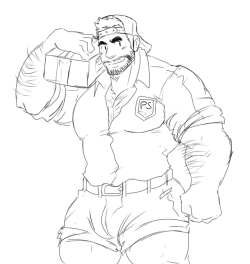 thewildwolfy:  Some new characters. Rodrigo the delivery man,
