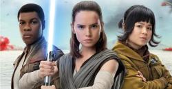 dailyfinn: New image of Finn, Rey and Rose Tico in The Last Jedi