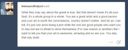 desolationpl:  larsh-the-lone-guard:   I â€¦ i just have no words for all this Â thank you all and sorry but i could not respond for all of you personally but thank you!  Remember @larsh-the-lone-guard We are here if you need someone to talk etc. :) 