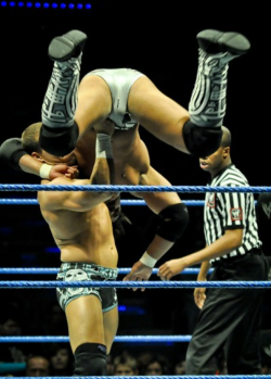 rwfan11:  Justin Gabriel …. It appears that his trunks are