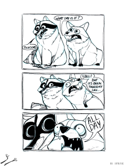 cooncomic:  15. ThursdaySome days are too long for their own