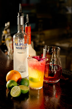 cocktailfans:  (via Cocktail Fans - a colourful drink with vodka