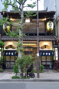 ninetail-fox:  a soba (buckwheat)   restaurant ,Sudacho 