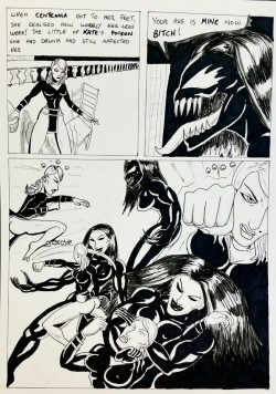 SYMBIOTE SURPRISE page 06  Kate springs her trap and attacks