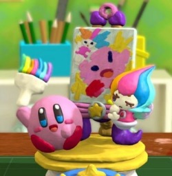 paulthebukkit:  I think Kirby is really improving as an artist