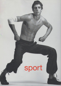 dudroot:   DUTCH #19 — ‘Sport’,1998.  Matheo Renoir, wearing