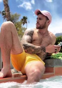 famous-hot-men:  eddiebrccks: Gus Kenworthy  Gus’ hairy body