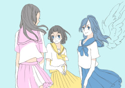 yunkiyoe:  Today’s ywpd_69min is genderbend!