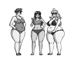stuffed-deluxe:  W-oo-t - Comparing Swimsuits    “What? You’ve