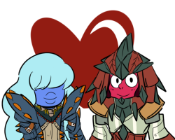 Lotta love, Lotta hunts~!Me and my niece did this together, She
