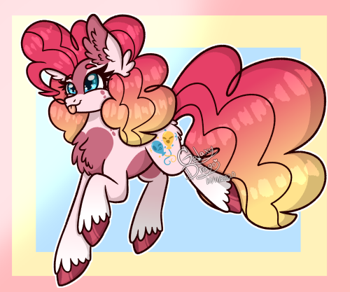 sleepy-galaxydragon-art:Pink Horse! :D