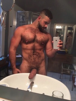 stratisxx:  Big Greek cock for you. You can see in the mirror
