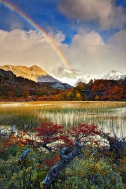 our-amazing-world:  Patagonic Rainbow Amazing World beautiful