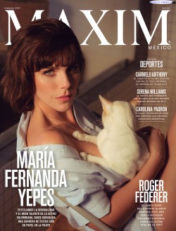   Maria Fernanda Yepes - Maxim Mexico 2017 Febrero (30 Fotos