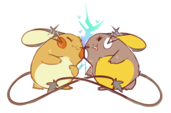 loverofscythe:  Dedenne?Did you mean electric peanuts? 