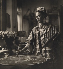 huariqueje:    Frida painting   -   Bernice  Kolko   c1953 Polish