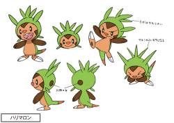 dedoarts:  yellowfur:  Some official Pokemon Concept Art from the Kalos Zukan Guide  Them expression lol 