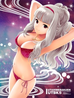 trin76:  bikini cleavage ponnetsu shijou takane swimsuits the