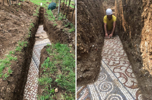 ziraseal:  itscolossal: Archaeologists Excavate a Stunning Roman