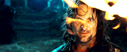 vieverdeen:  ♔ Aragorn being one smokin’ hot male protagonist [1/?]