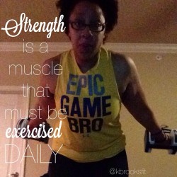 teamhealthyengineer:  Strength is more than physical. It’s