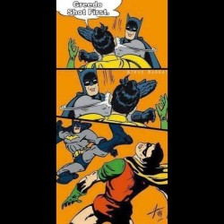 Actually it was Han, but this is still funny! #batman #robin