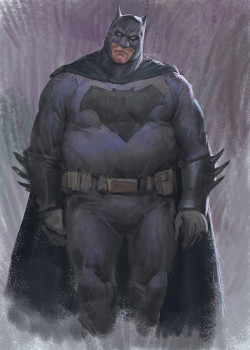 XXXL Batman by  Eddie Liu  