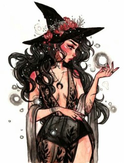 your-wilted-rose: Beautiful Witch