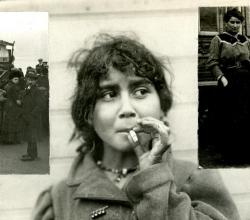 edlorado:  Gypsy girl smoking cigarette. The Netherlands, Amsterdam,