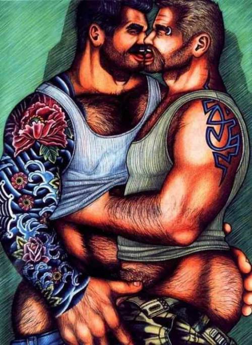 Gay art by Xavier Gicquel