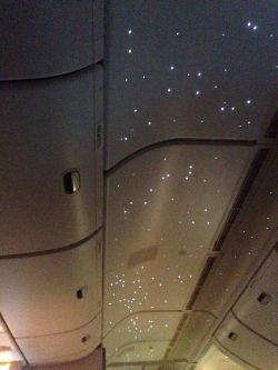 fawnalie:  The plane roof has little lights to imitate stars