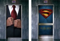 dorkly:  Clever Man of Steel Ad Spoiler: I think Clark Kent is