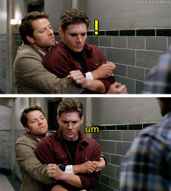dahliasheng:  Things that totally happened on Supernatural: 10x03