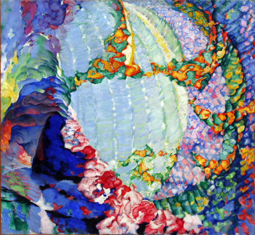 wtxch: Frantisek Kupka (1871 -1957)  Cosmic Spring 1 ,1913-14 