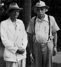 awesomepeoplehangingouttogether:  Kurt Gödel and Albert Einstein