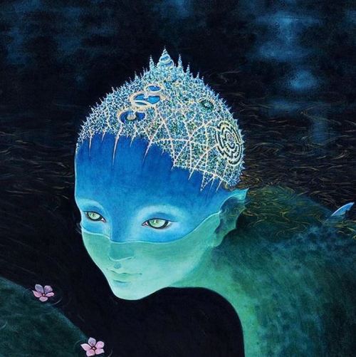 yin-hisdivinefeminine:   Mermaid by Malene Reynolds Laugesen