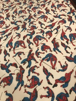 alexandergetsspanked:Spidey sheets! Oh wow! Lucky you, @alexandergetsspanked.